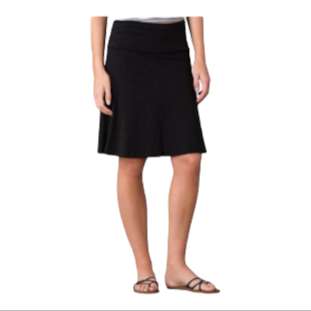 Toad&Co Chaka Skirt Black Size Medium